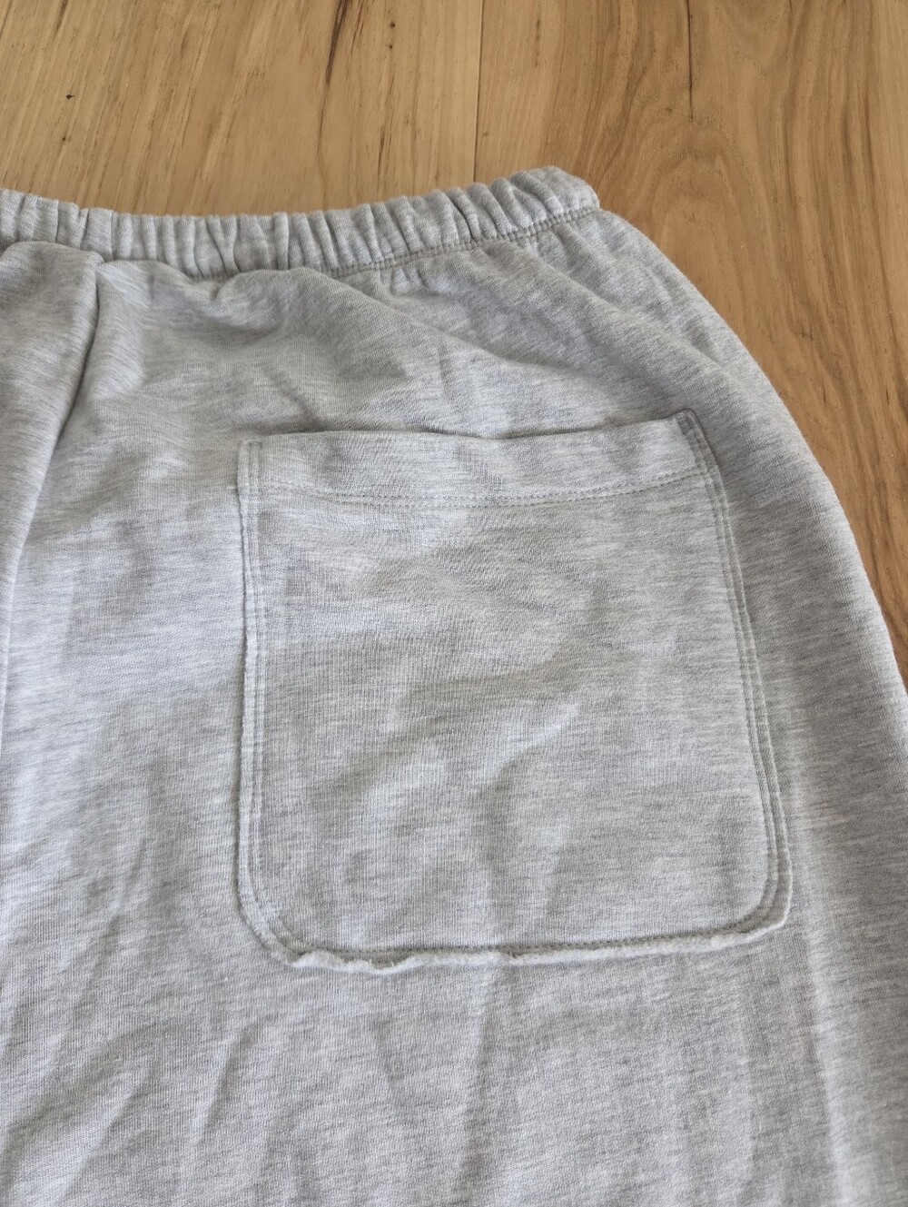 NWT OFFLINE By Aerie OTT Fleece Super Wide Leg Pants Gray L Short - Picture 7 of 7